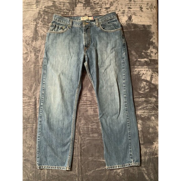 Levi's Other - Levis 559 Jeans Mens 33x30 Relaxed Fit Straight Leg Faded Distressed Blue Denim